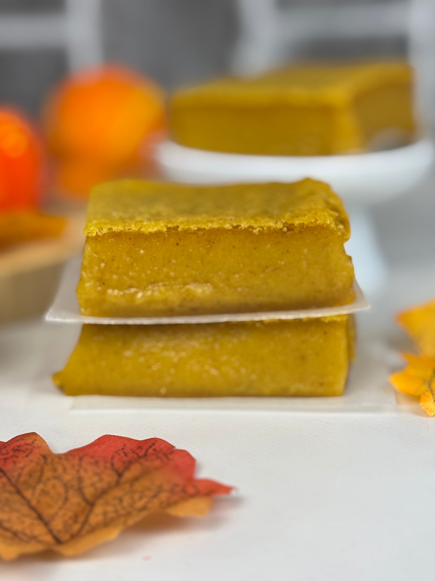 New-Vegan Pumpkin Mochi Cake Bar