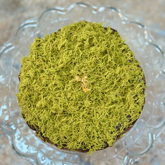Dubai Chocolate Burnt Basque Cheesecake