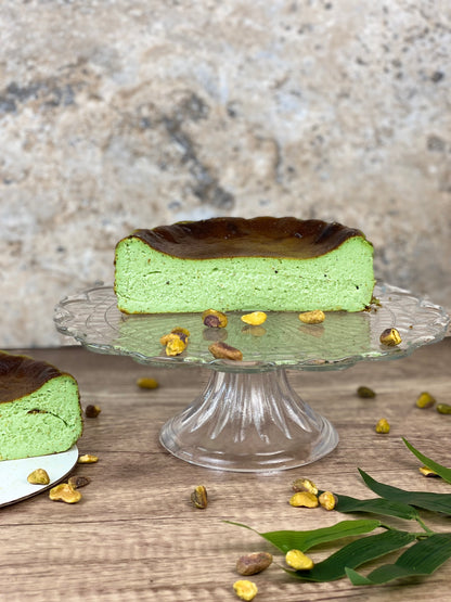 New-Pistachio Burnt Basque Cheesecake