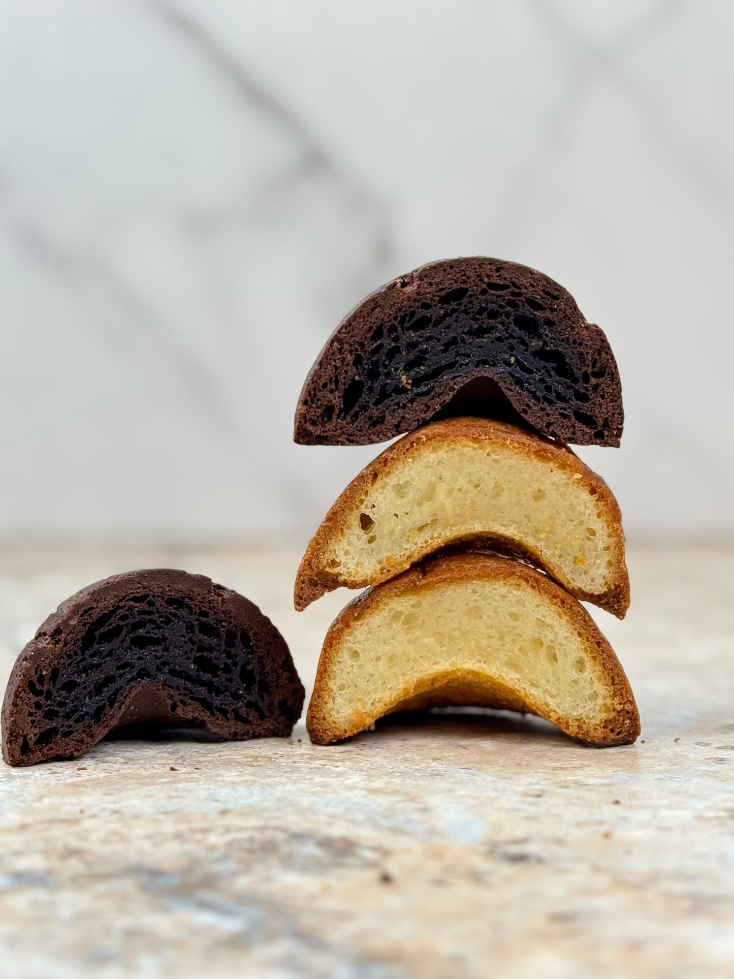 Crispy Mochi Butter Cake (Gluten-Free) –Organic Ingredients, Chewy Center, Handmade Asian Dessert, 2-Day Shipping