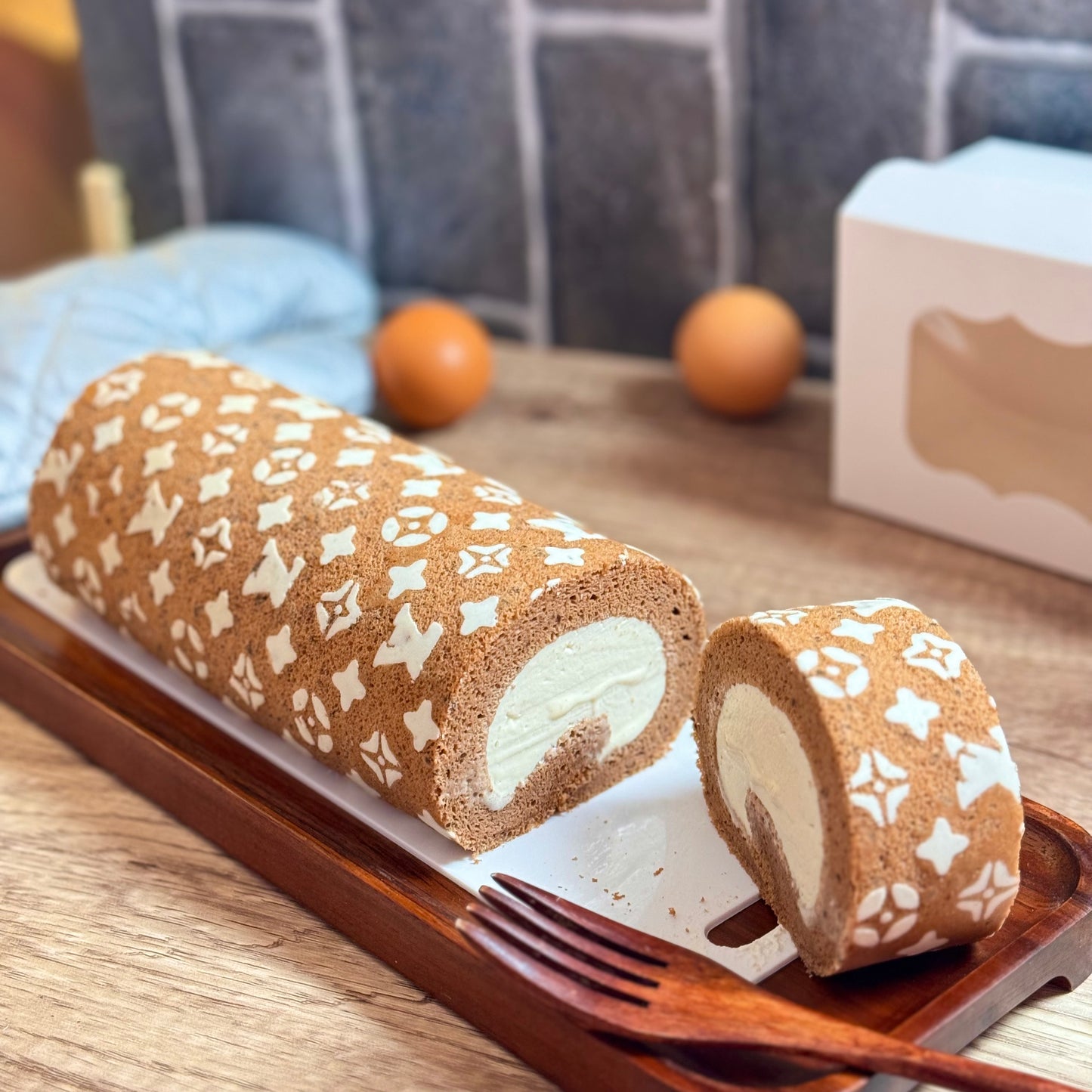 LV Chocolate Cake Roll