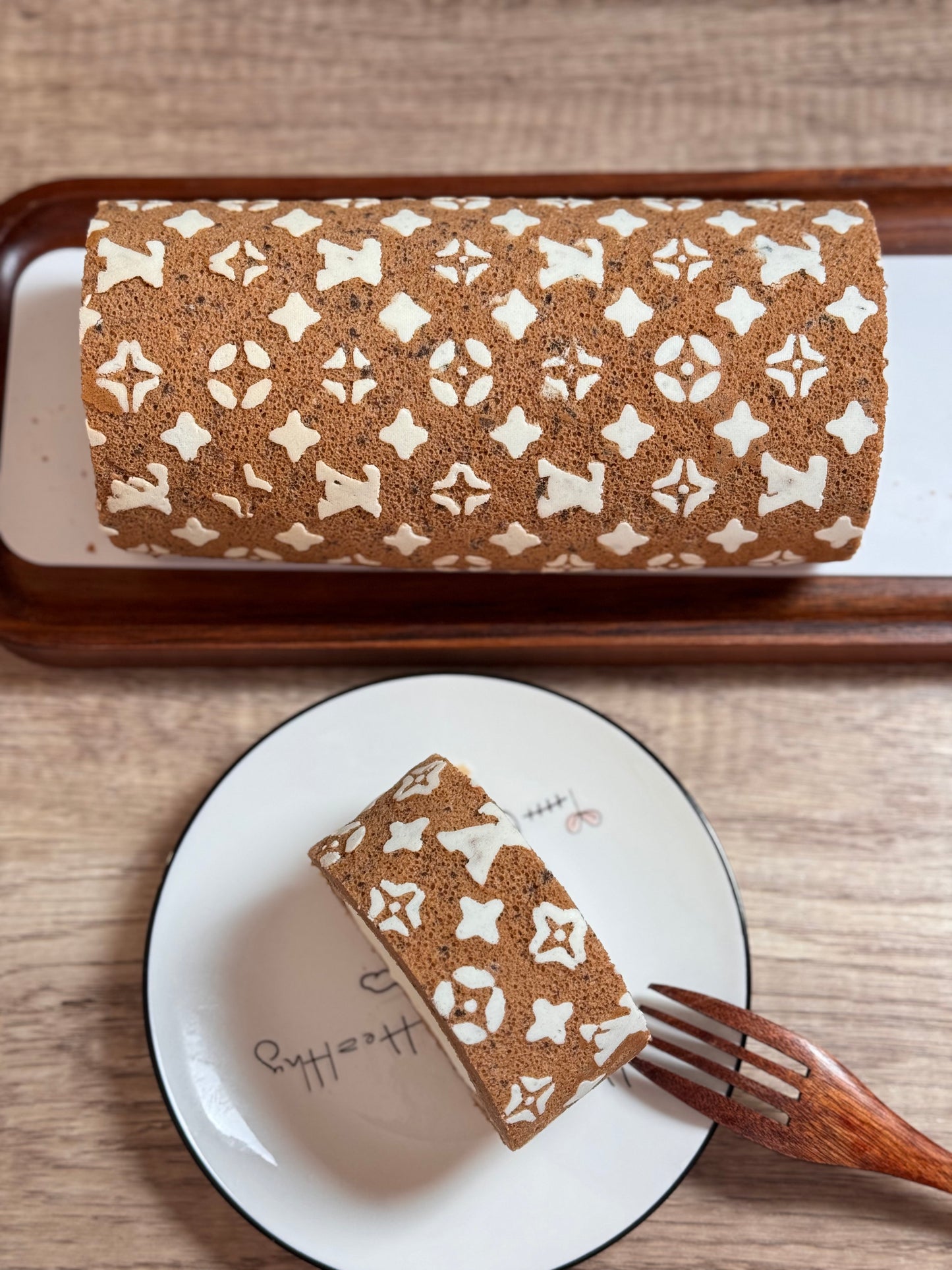 LV Chocolate Cake Roll