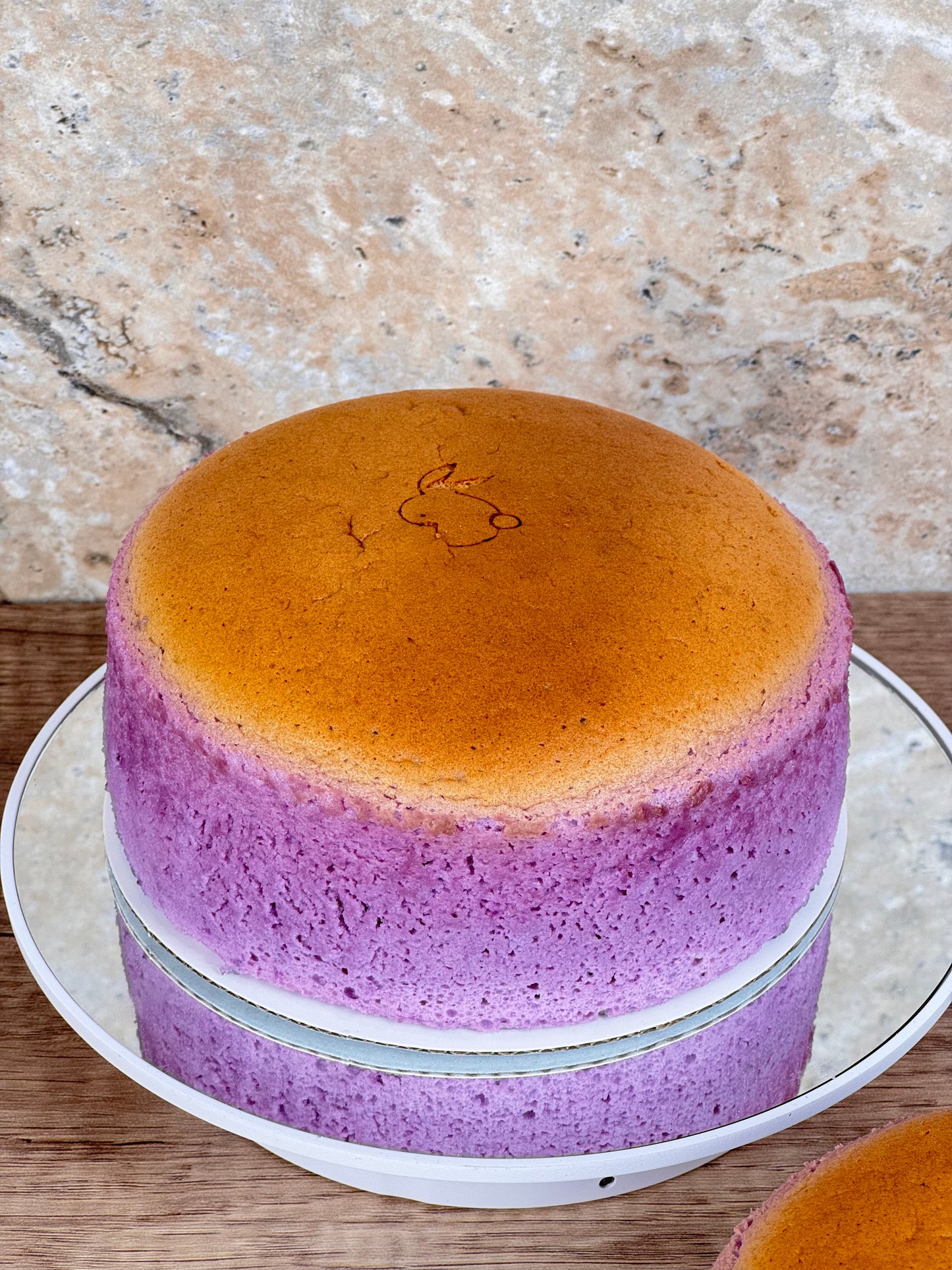 Buncy Organic Ube Japanese Cheesecake