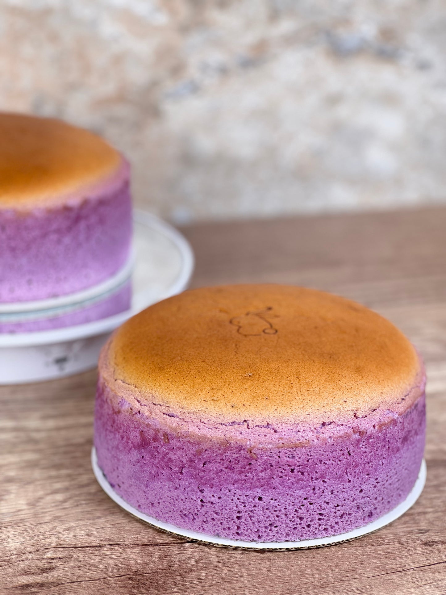 Buncy Organic Ube Japanese Cheesecake