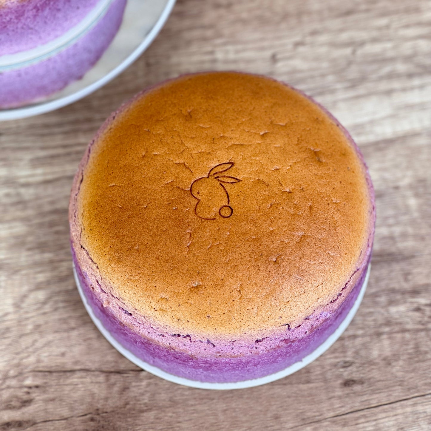 Buncy Organic Ube Japanese Cheesecake