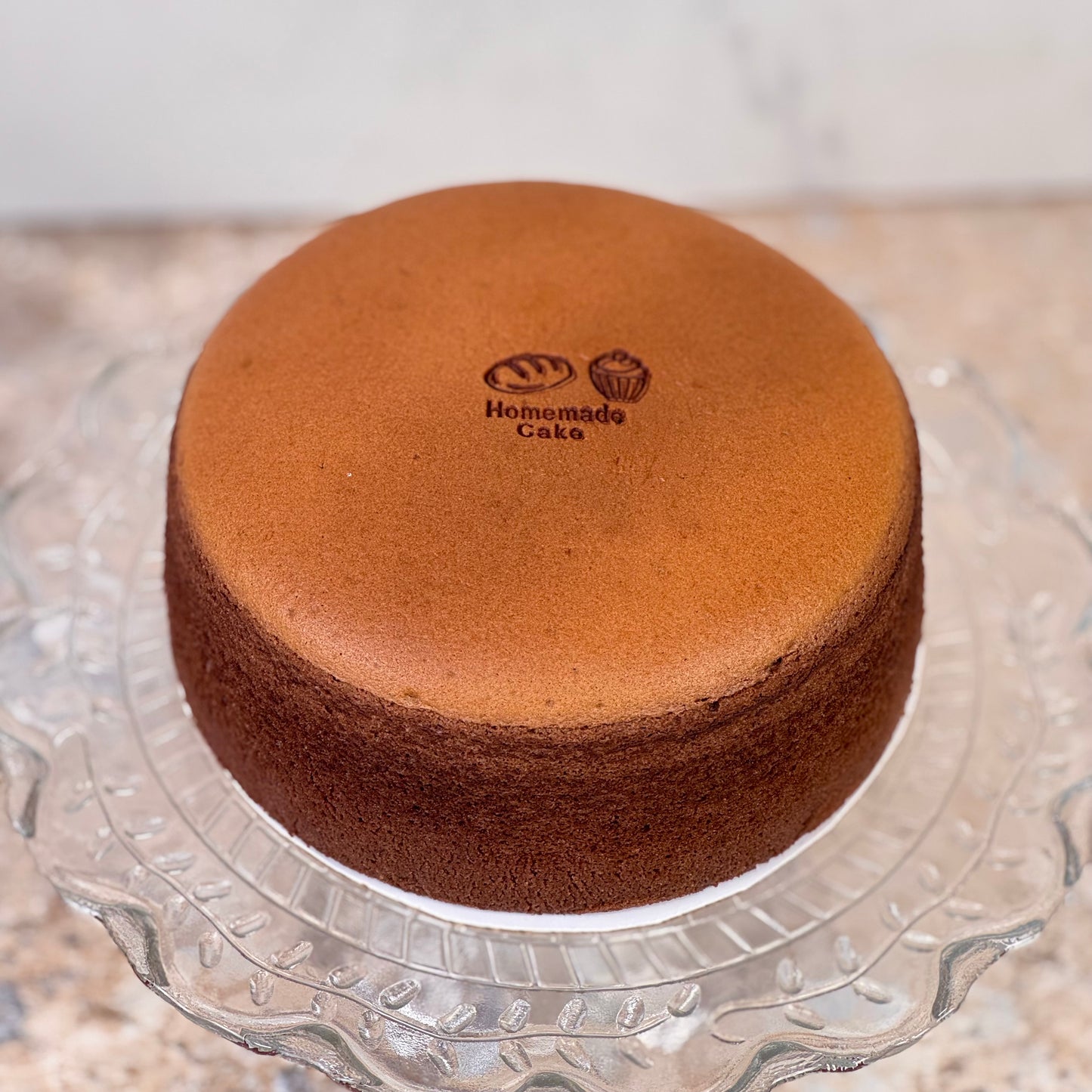 Bouncy Chocolate  Japanese Cheesecake  Organic Ingredients