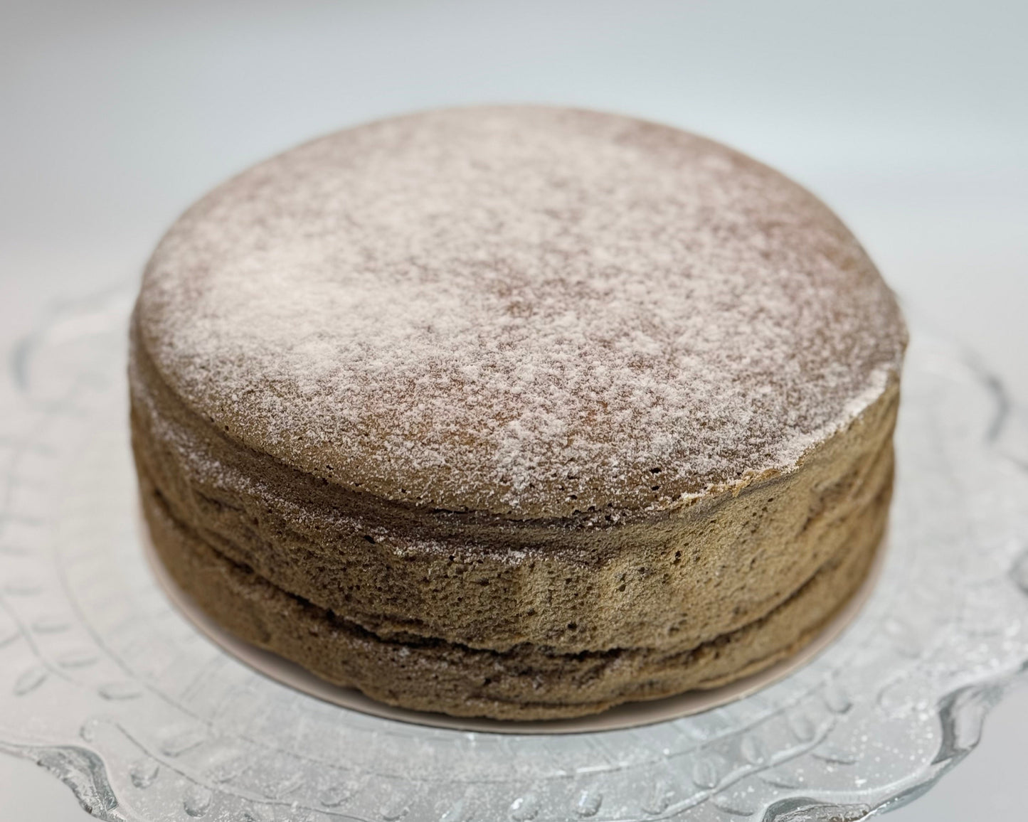 Bouncy Organic Hojicha Japanese Cheesecake