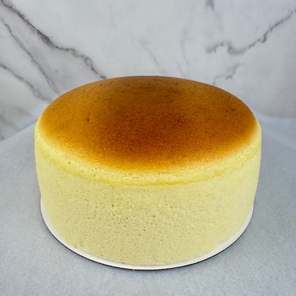 Light and fluffy original bouncy Japanese cheesecake with a golden top, soft jiggly texture, and delicate, melt-in-your-mouth creaminess.