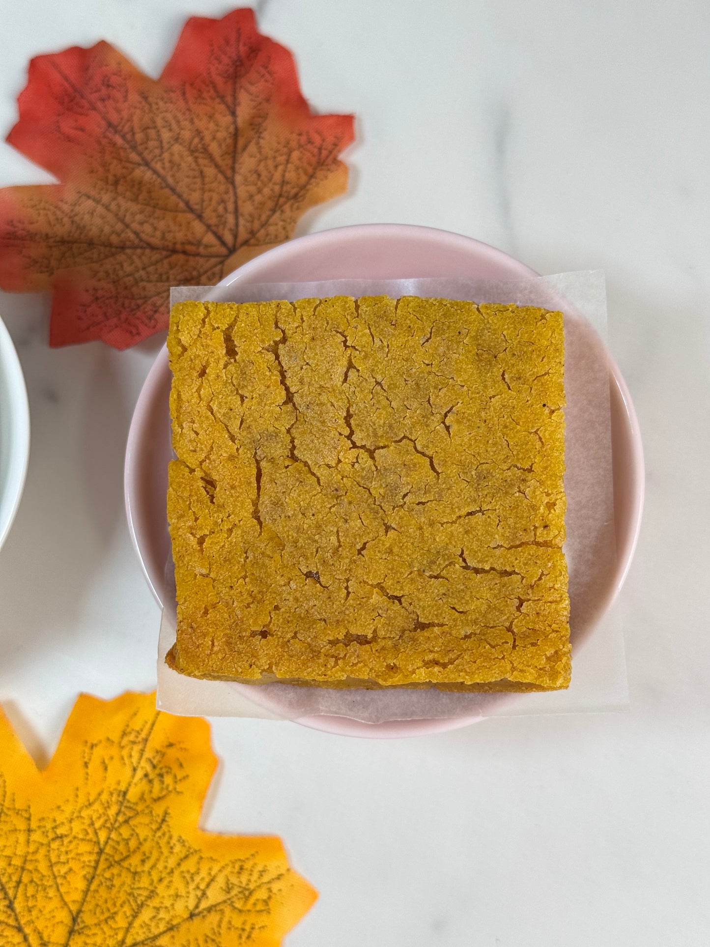 New-Vegan Pumpkin Mochi Cake Bar