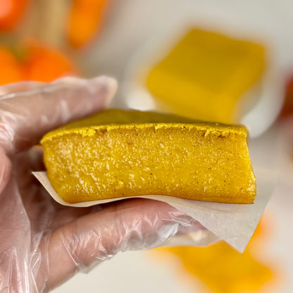 New-Vegan Pumpkin Mochi Cake Bar