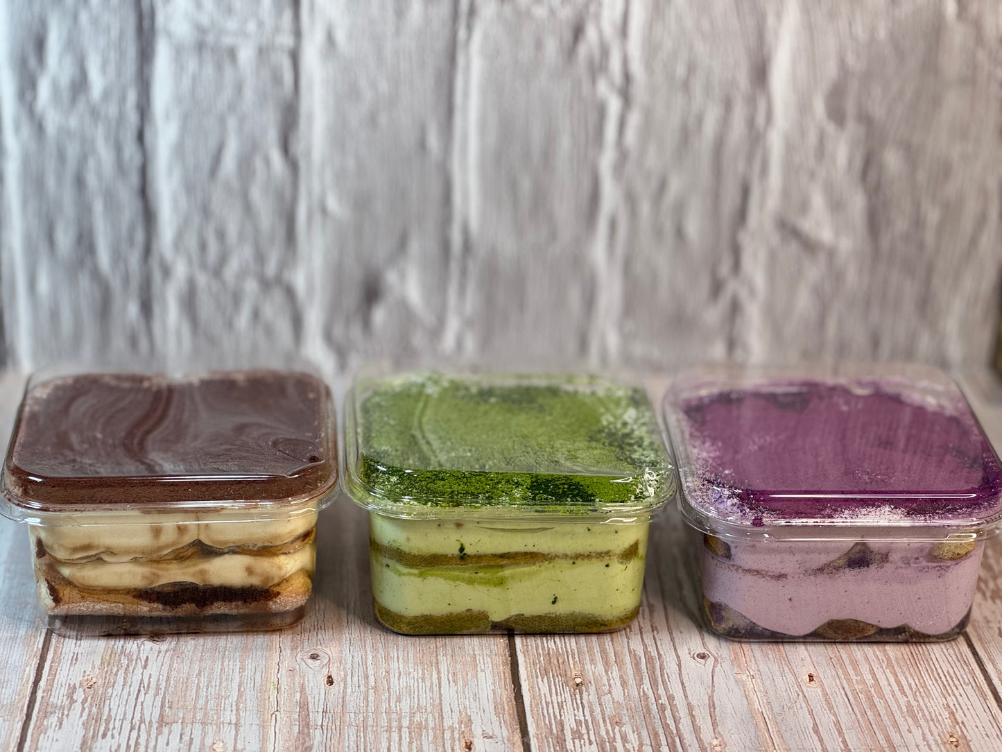 Tiramisu Squares – Ube • Matcha • Classic (Set of 6 )