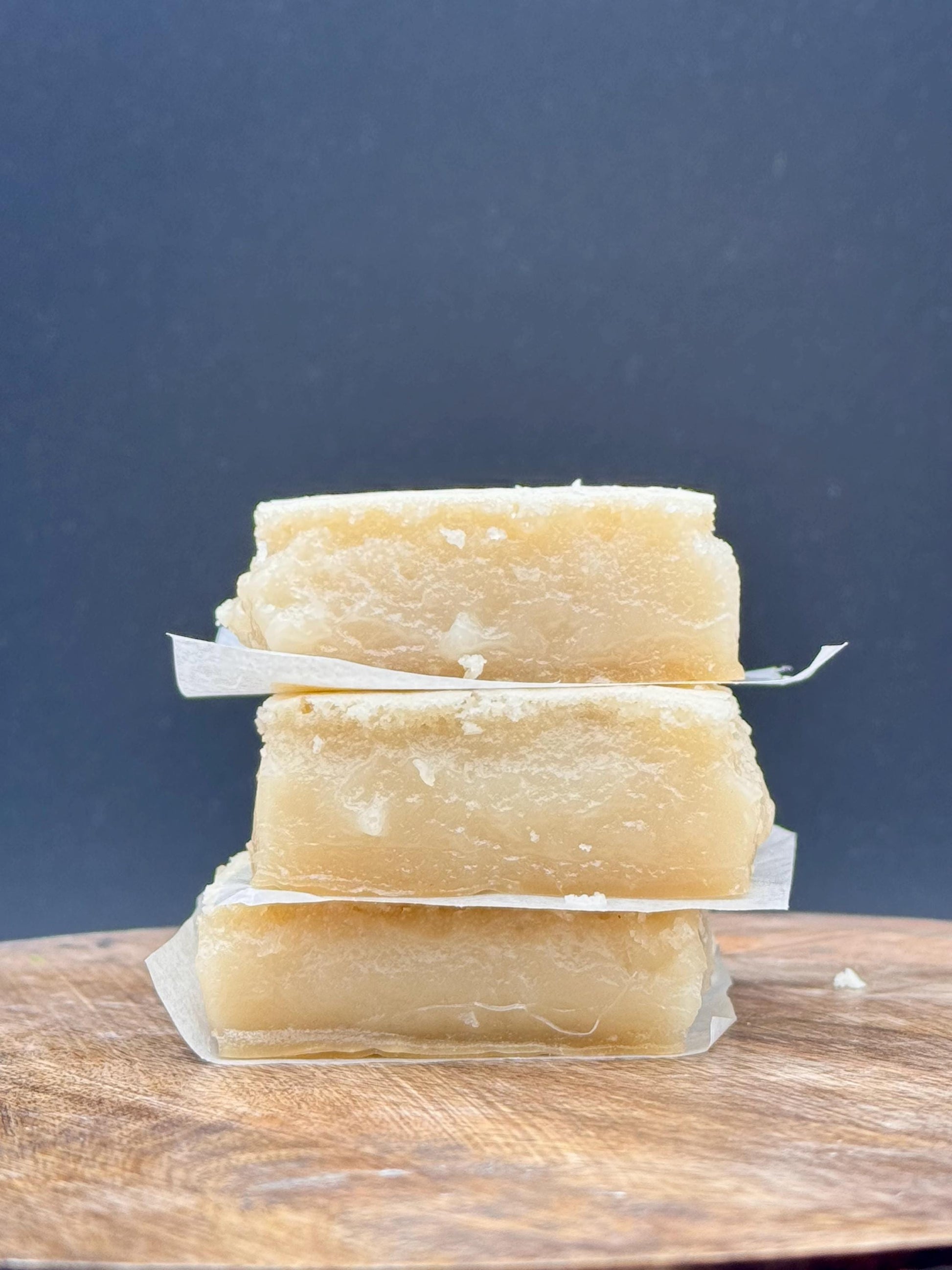 Organic Butter Mochi Cake Bars - Hawaiian Butter Mochi - Gluten Free (9 cake bars) Vegan/ Non Vegan