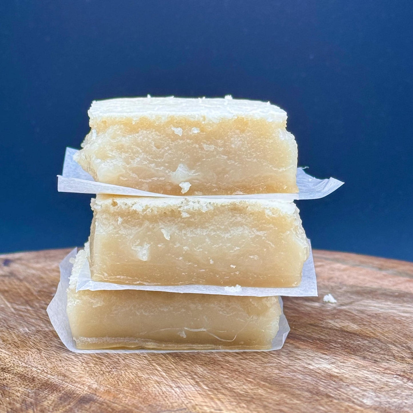 Organic Butter Mochi Cake Bars - Hawaiian Butter Mochi - Gluten Free (9 cake bars) Vegan/ Non Vegan